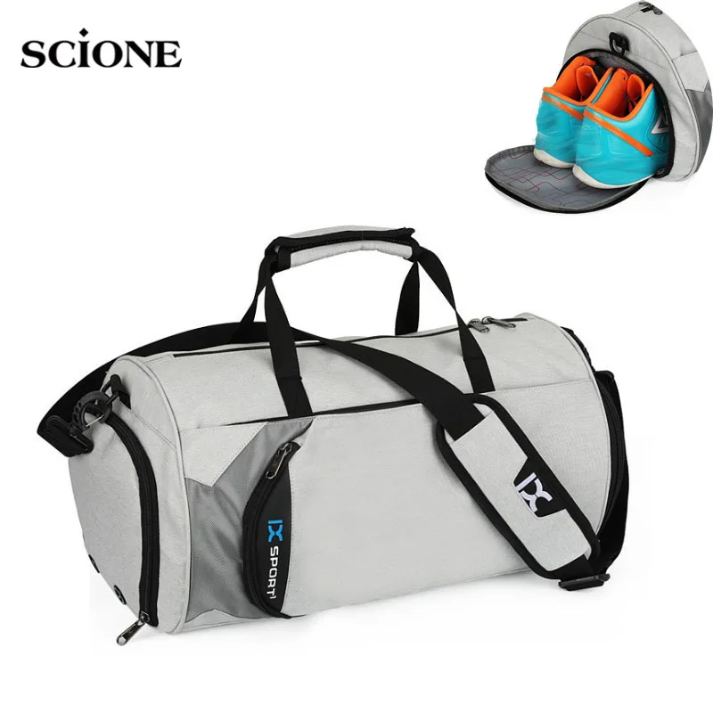 Bolsas De gimnasio para hombre, bolsa De entrenamiento, bolso De viaje De Fitness, deporte al aire libre, natación, mujeres, Gymtas húmedas secas, zapatilla para yoga 2020 XA103WA