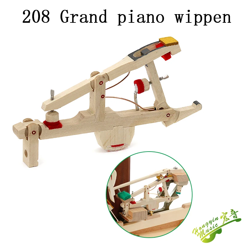 Piano tuning and maintenance tools 208 piano string linkage wooden spare accessories