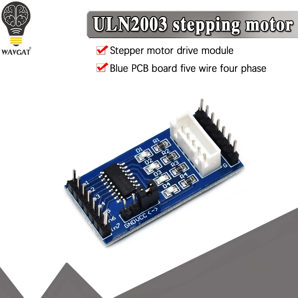 ULN2003 Stepper Motor Driver Board Module for 5V 4-phase 5 line 28BYJ-48 For Arduino