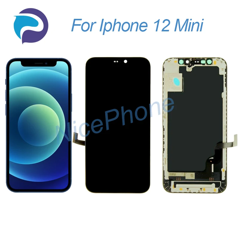 

Incell Iphone 12 Mini LCD Display Touch Screen Digitizer Replacement A2176, A2398/9,A2400, iPhone13,1 12 Mini Screen Display LCD