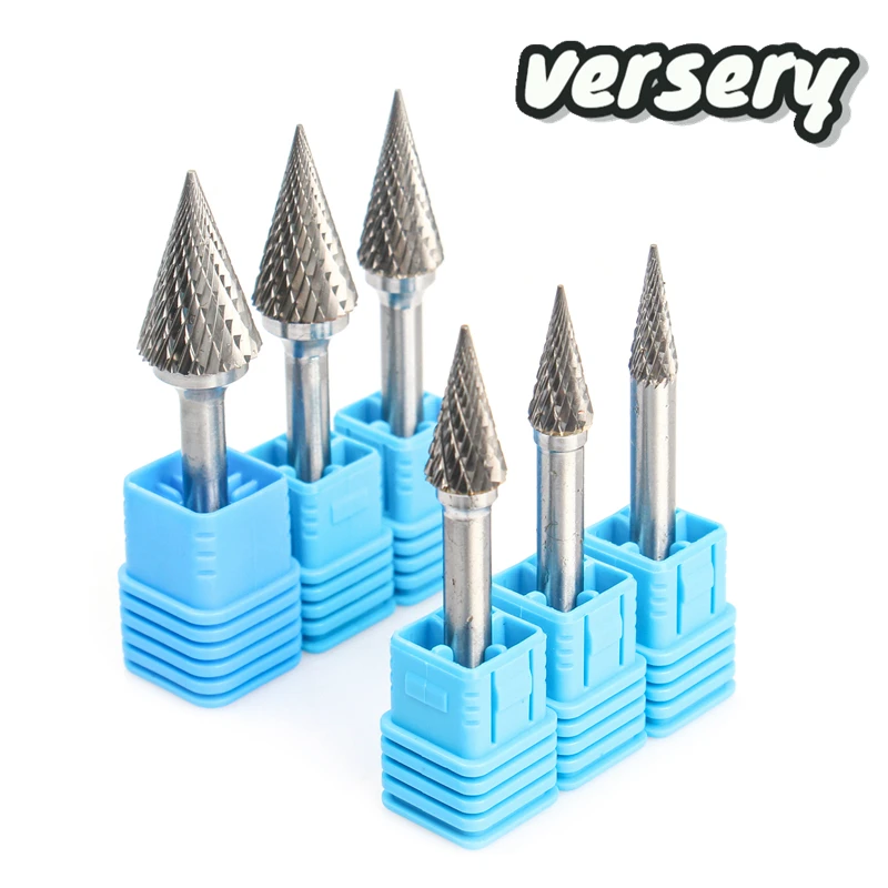 YG8 Alloy Rotary File 1Pc MX Type Double Slot Tungsten Carbide Wood Carving Grinding Head Hard Metal Milling Cutter For Copper