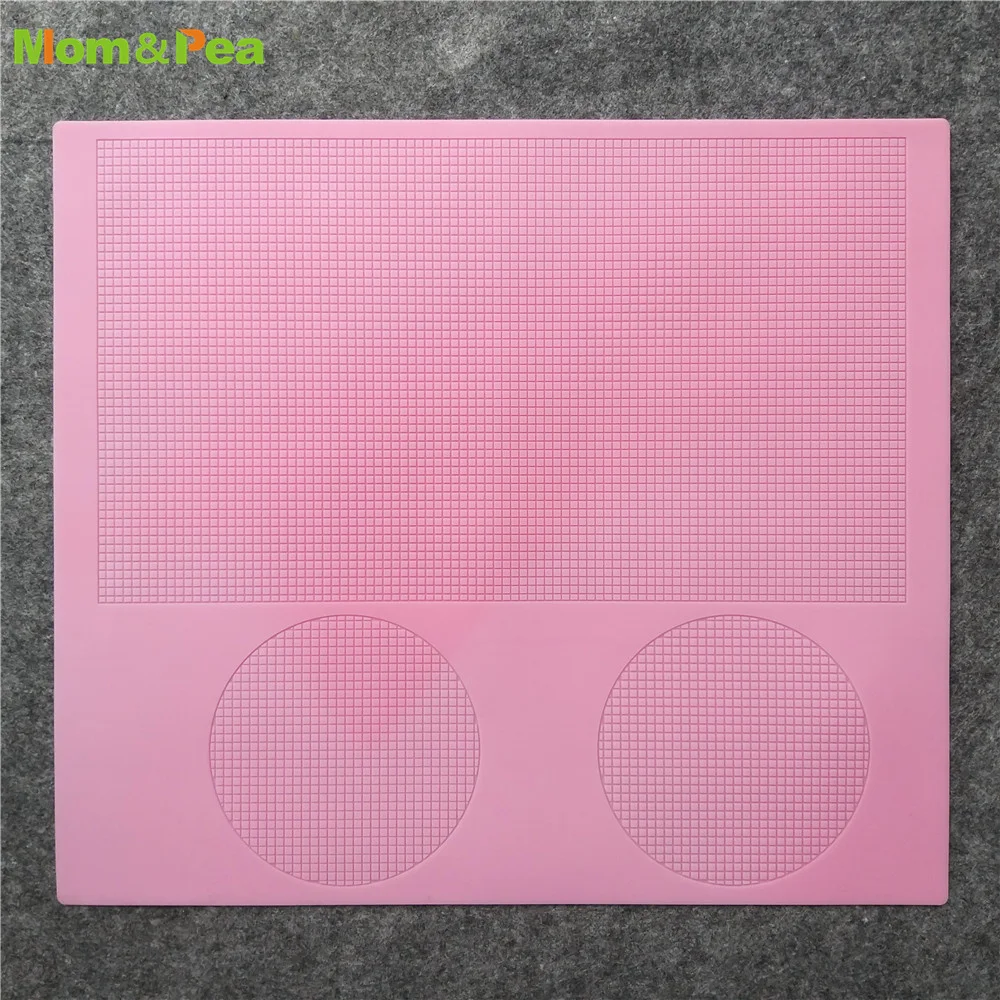 

Mom&Pea KCL535 Circle Lace Pad Cake Decoration Fondant Cake 3D Mold Food Grade Silicone Mould