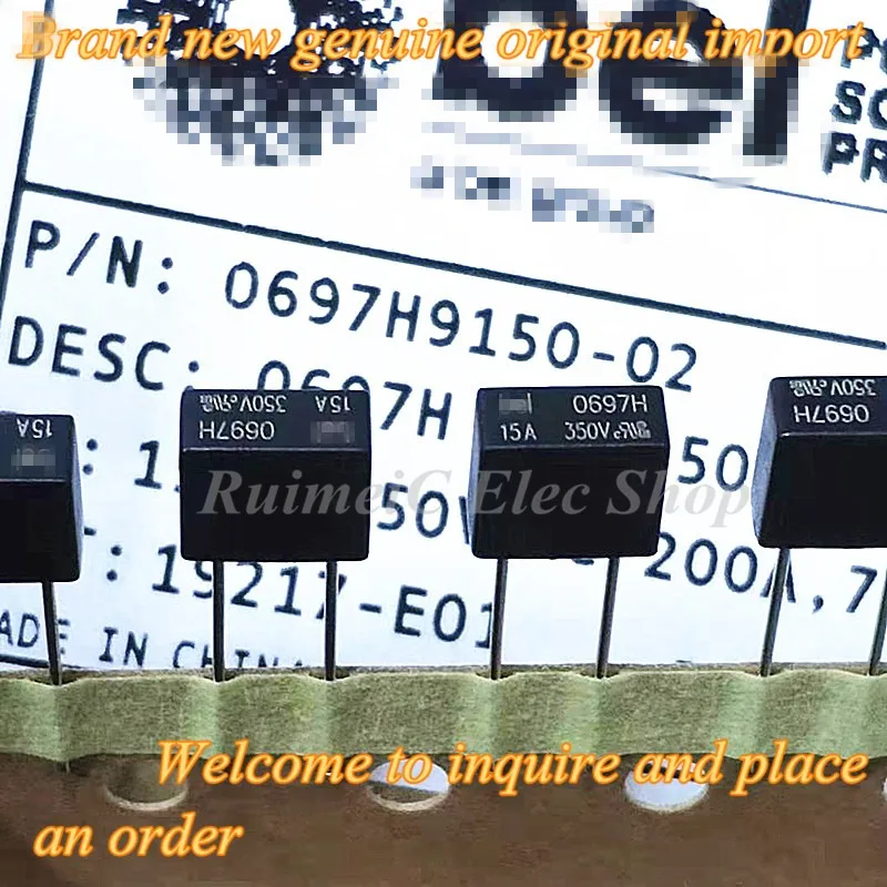 Spedizione Gratuita Per Tutti I Piazza Tempo-Lag 8X4MM Fusibile bel 0697H9150-02 12A 500MA 1A 1.6A 4A 12A 10A 20A 16A 3.15A 5A 6.3A T15A 350V