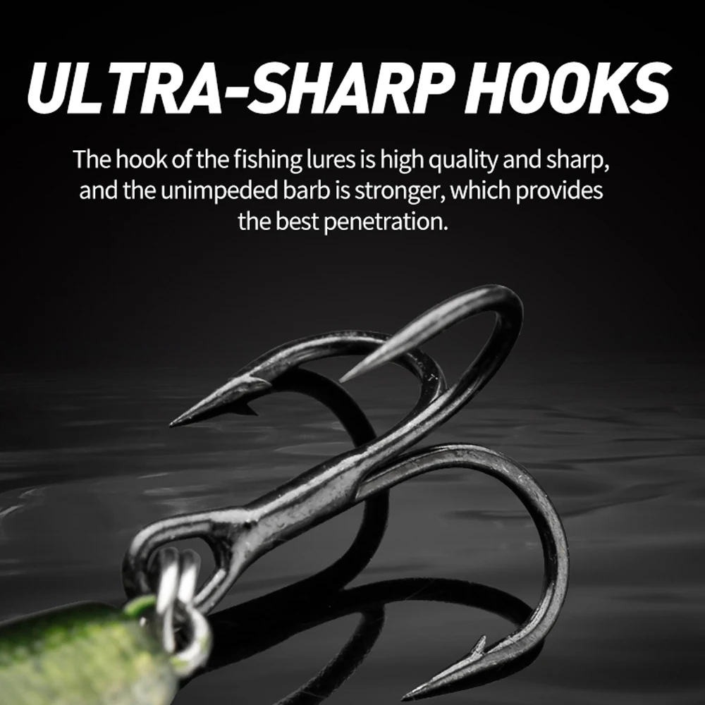 Johncoo Topwater Pencil 75mm – Señuelo Walk The Dog para lubina y lucio - imagen 4