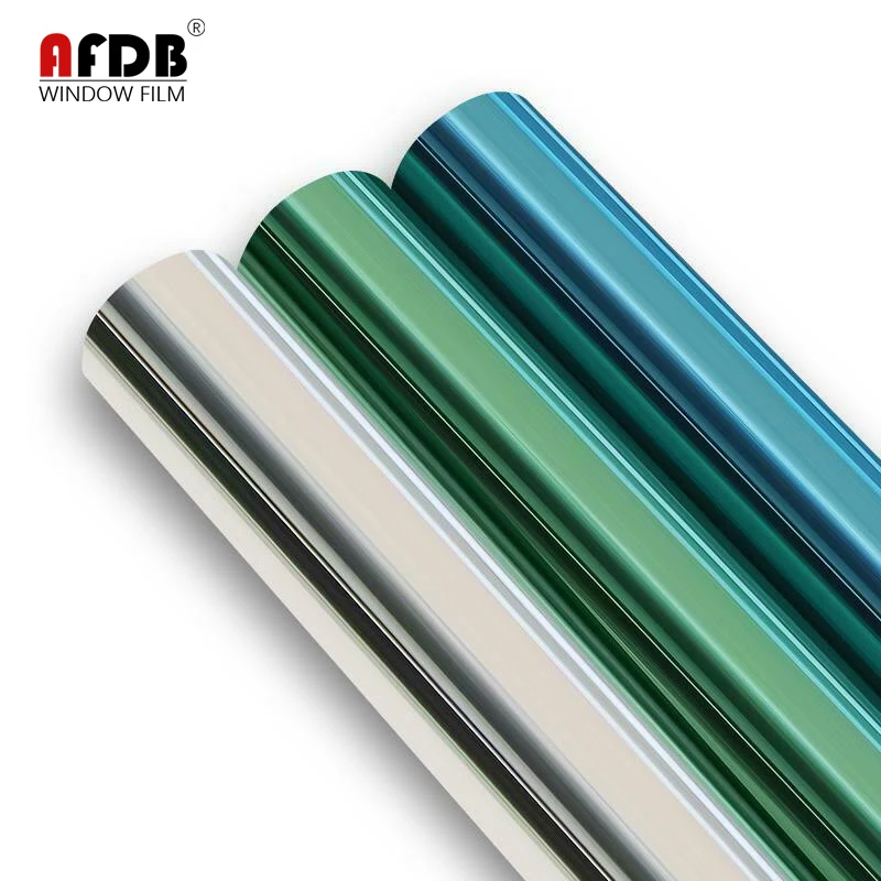 Window Tint Film One Way Mirror Film for Privacy Car Self-Adhesive Home Glass Tinted Solar UV Protection Heat Control for Office