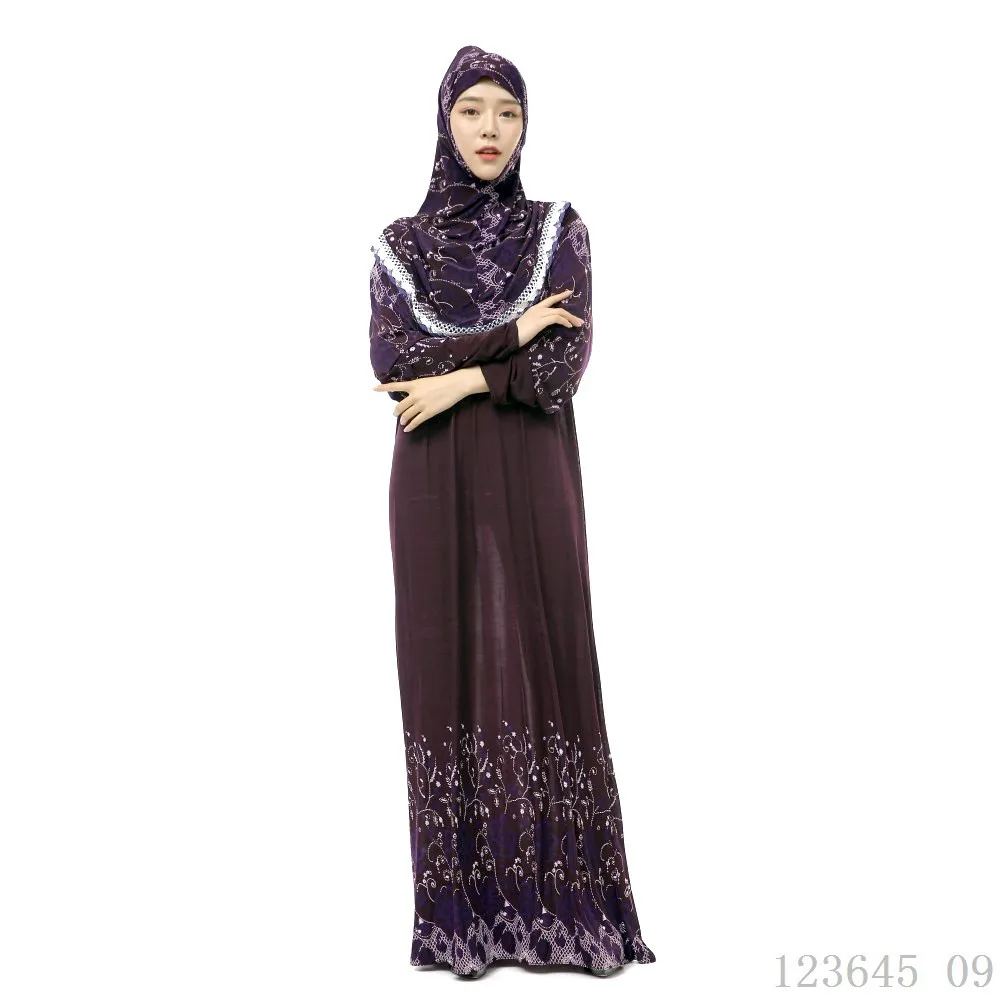 Abaya-ropa musulmana para mujer, vestido de verano islámico, Abayas de manga larga, Túnica islámica, vestidos de Ramadán, Hijab musulmán, caftán