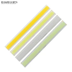 170x15MM 6W COB LED Strip Bulb 12V or 24V DC Warm Cold White Blue Lighting 600LM 17CM Bar DIY Table Wall Lamps