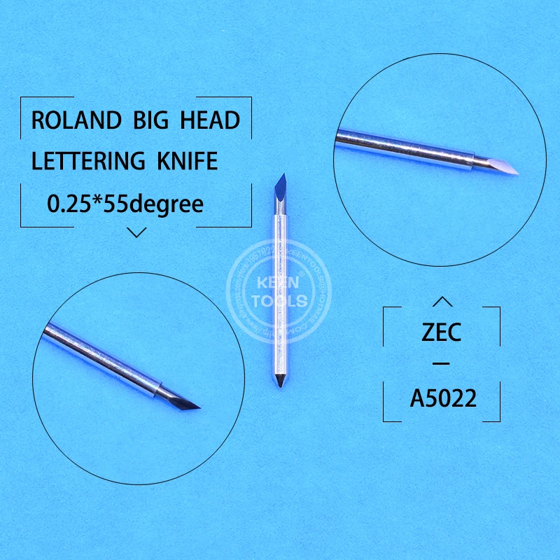 Big Head Roland Cemented Carbide Blade Vinyls Reflective Film Cutter ZEC-US025 ZEC-U3075 ZEC-A5022  ZEC-A3075 ZEC-U3100 SP-300