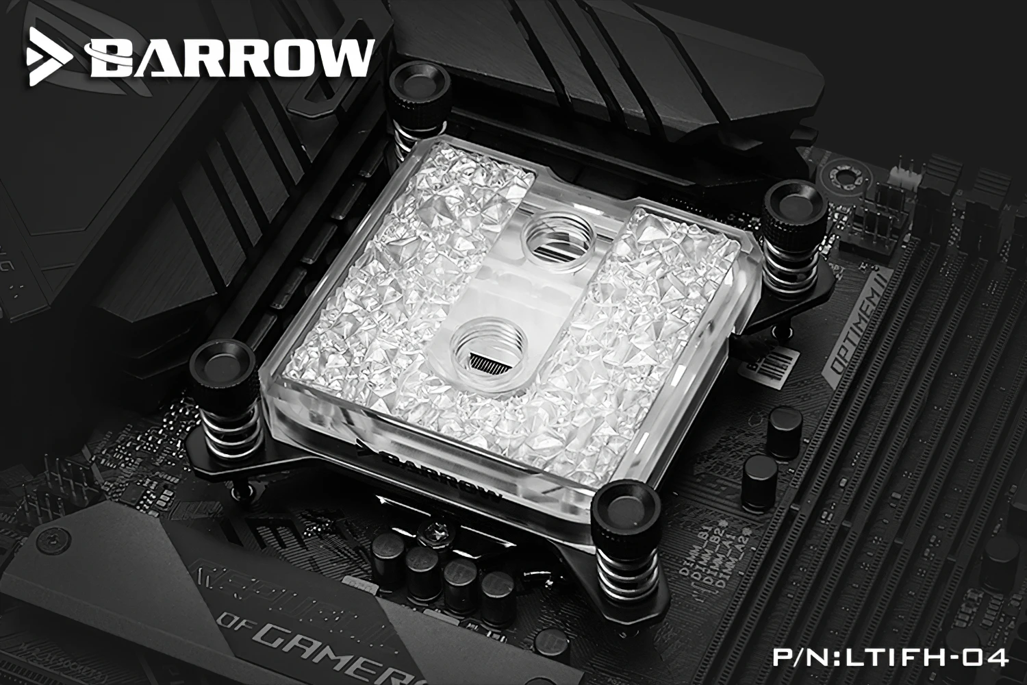 

Barrow RGB CPU Liquid Cooling Block for Intel 115x 1200 LTIFHY-04N