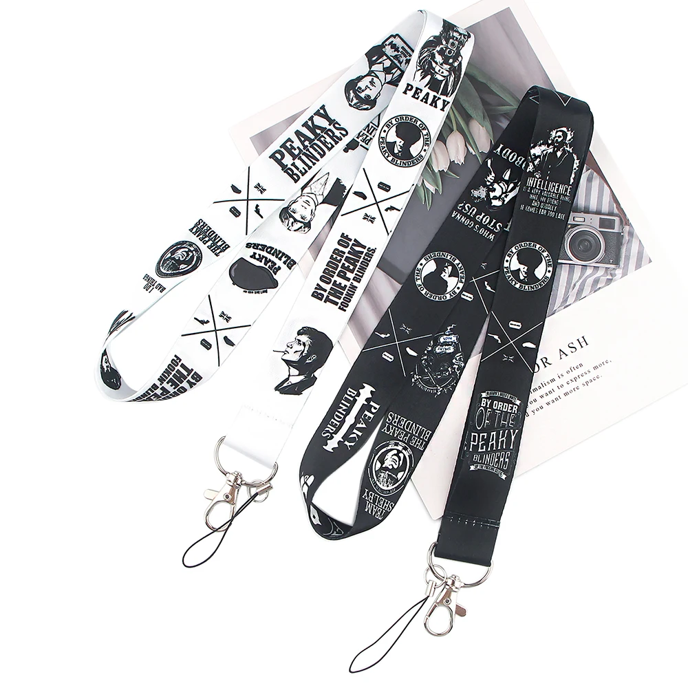 LX145 The Film Keychain Neckband Lanyard USB ID Card Badge Holder Mobile Belt Lanyard  Mobile Phone Accessories