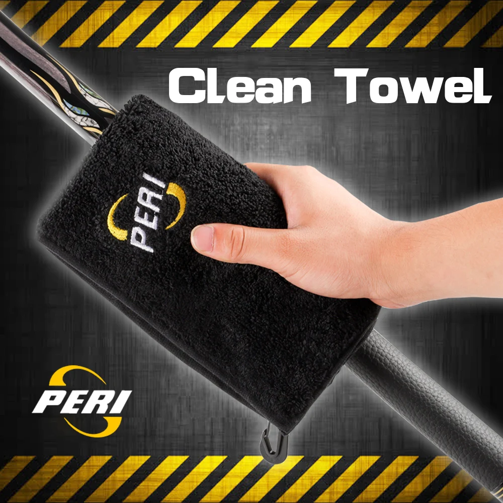 PERI-Pool Snooker Cue Shaft Slicker Cloth, Towel Burnisher, Cleaner, Polisher, Billiard Accessories