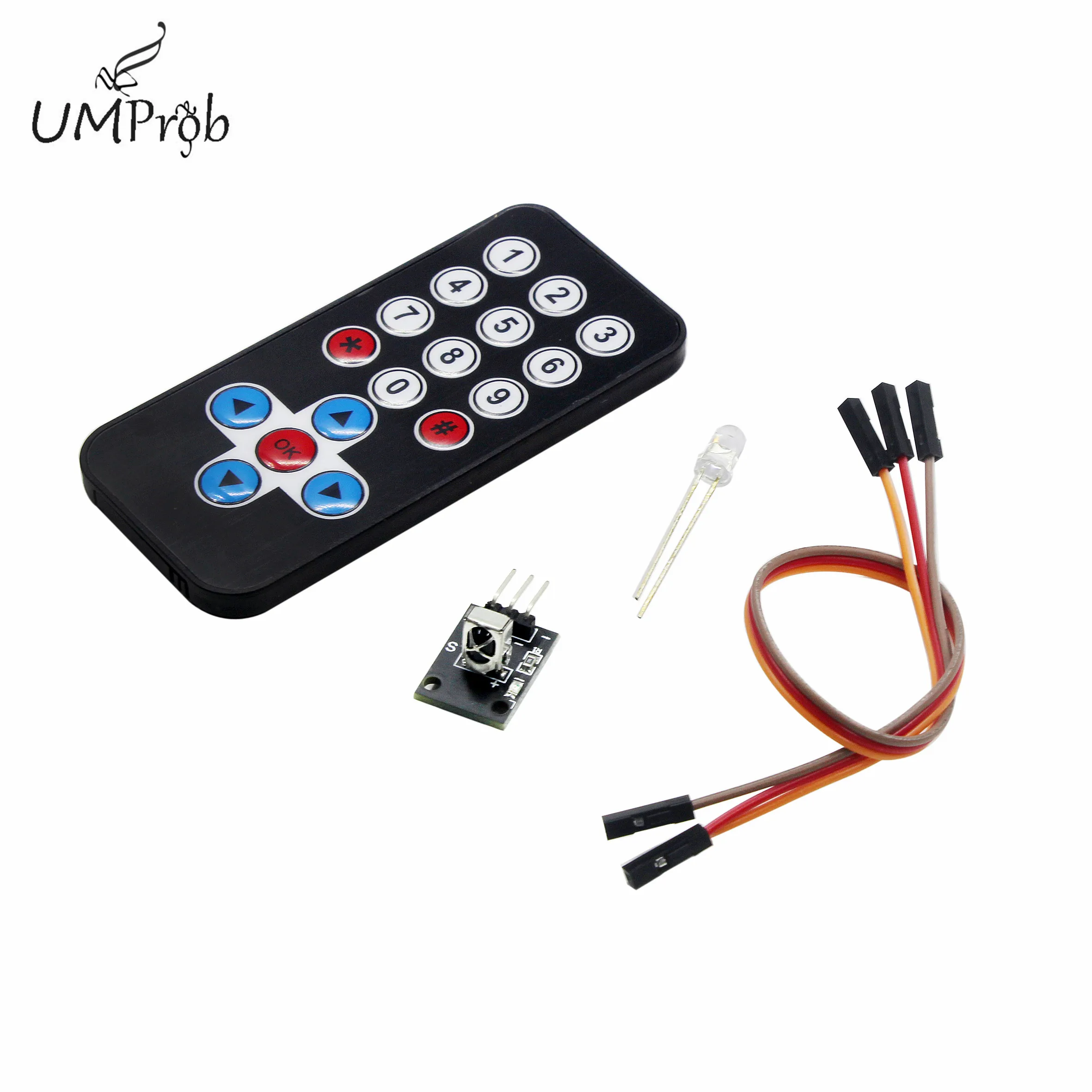 Infrared IR Wireless Remote Control Module Kits DIY Kit HX1838 For Arduino Raspberry Pi