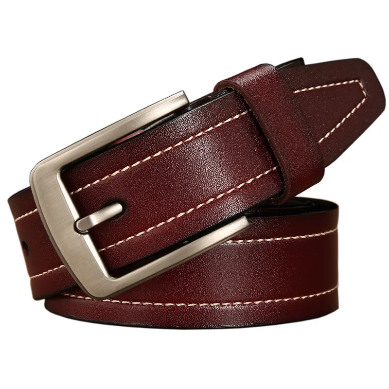 Peikong belt male leather belt men male genuine leather strap luxury pin buckle belts for men belt Cummerbunds ceinture homme