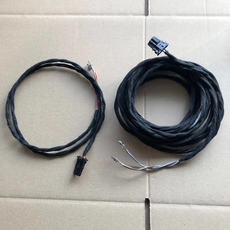 

For Audi A3 8V 10 Channel Upgrade 12 Channels Front Midrange Speaker Wire + Rear Subwoofer Wire Cable