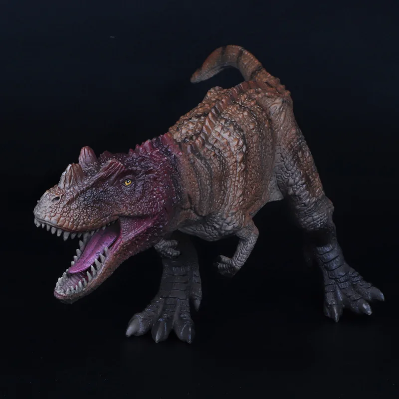 

new real life dinosaur model plastic Ceratosaurus model gift about 30x12x11cm xf2769