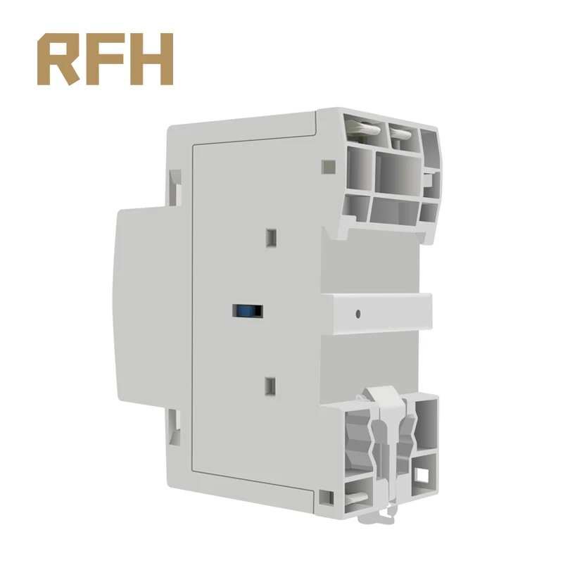 2P 32A 40A 63A  220V/230V 50/60HZ din rail household ac contactor 2NO / 2NC / 1NO 1NC