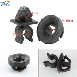 ZUK 2PCS Universal Car Engine Hood Stay Clips and Grommet For HONDA CIVIC ACCORD CRV FIT CITY Bonnet Support Fastener Washer