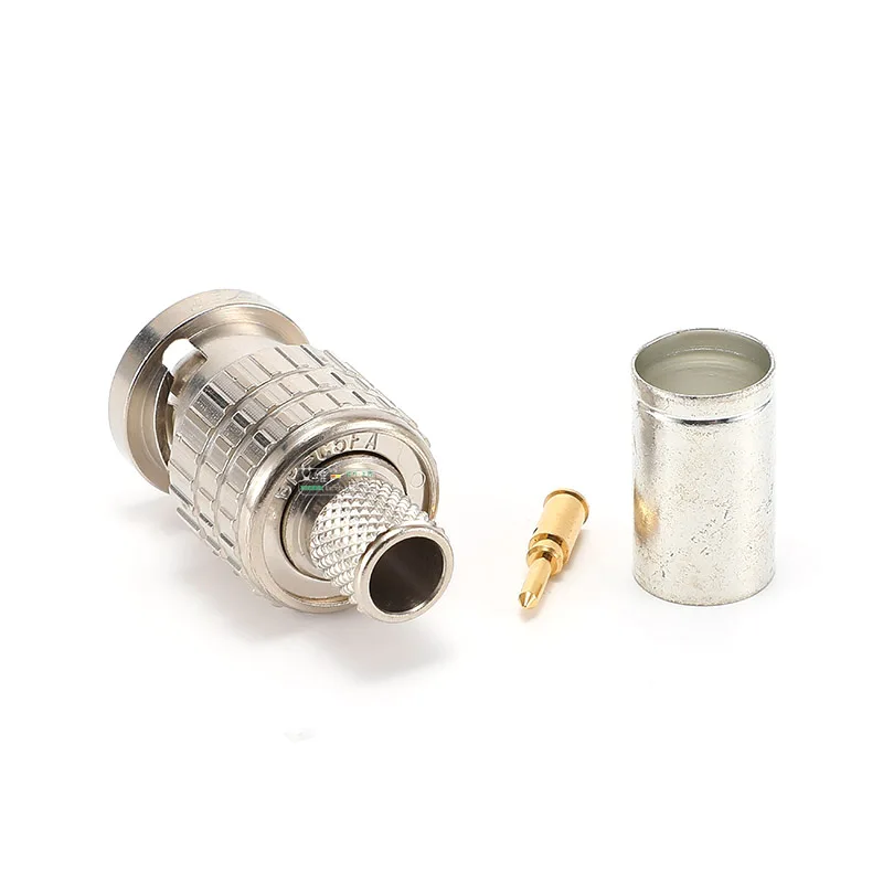 CANARE L-50Ω BNC Khớp Phích BPC5FA Đồng Trục Cáp Video Kết Nối Tần Số Cao Trung Chuyển Cắm VSWR 1.1 1.2 2/4G Cho HD L-5DFB Cáp