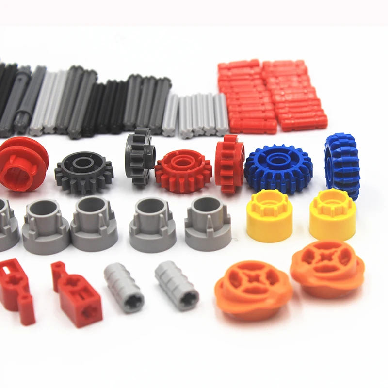 130 pcs Building Blocks MOC Technical Parts bricks Technical Gear series Compatible With major brand for kids boys toy