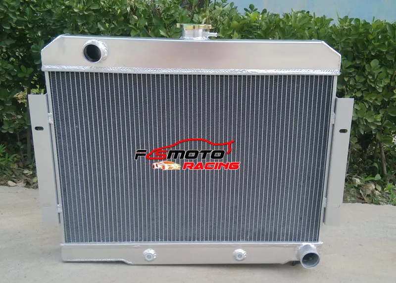 Aluminum Radiator Cooling for 72-86 Jeep CJ GM Chevy Config CONVERSION 1973 1974 1975 1976 1977 1978 1979 1980 1981 1982