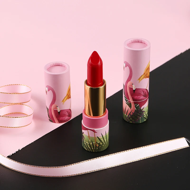 10/30/50pcs 12.1mm Elegant Creative Empty Makeup Lipstick Tube Kraft Paper Beauty Concealer Refillable Tube,Lip Balm Container