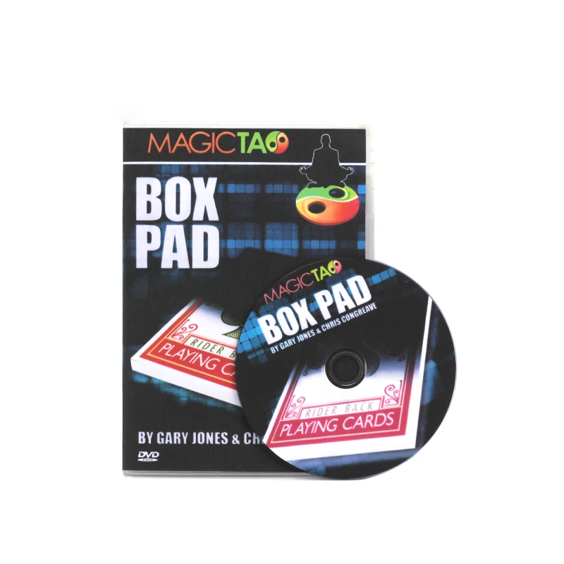 

Box Pad (Gimmicks+DVD) By Gary Jones And Chris Congreave Magic Tricks Notepad Change Card Box Magic Props Close Up Stage