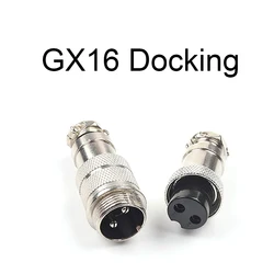 1Set Gx16 Butting Circular Aviation Connector Male & Female Plug 2/3/4/5/6/7/8/9/10 Pin Wire Panel Docking Connectors