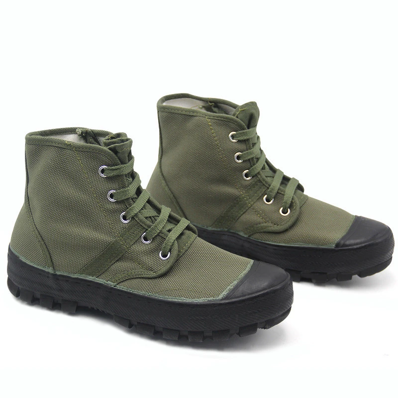 Wear-Resistant Breathable High-Top Sneakers Climbing Shoes Outdoor Hunting Training Hiking Combat Sport Labor Construction Boots