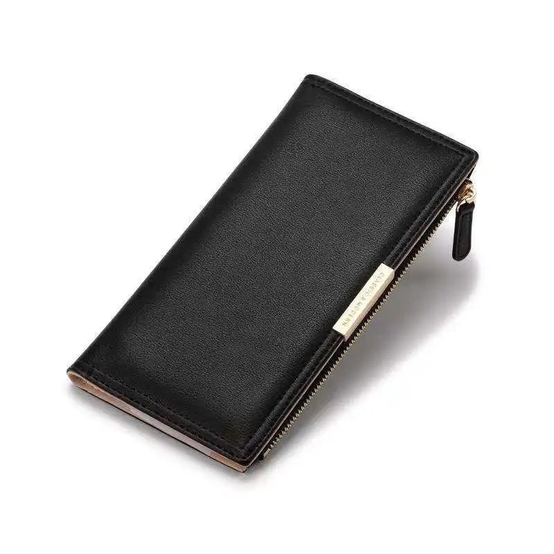 Wallets For Women Luxury Soft Touch Leather Many Departments Card Holder Purse Female Purses Long Clutch Carteras