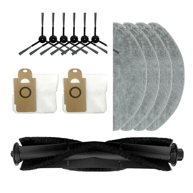 Neue Mopp Tücher Staub Taschen Wichtigsten Pinsel Seite Pinsel HEPA-Filter Für Lydsto R1 Roboter-staubsauger Ersatzteile