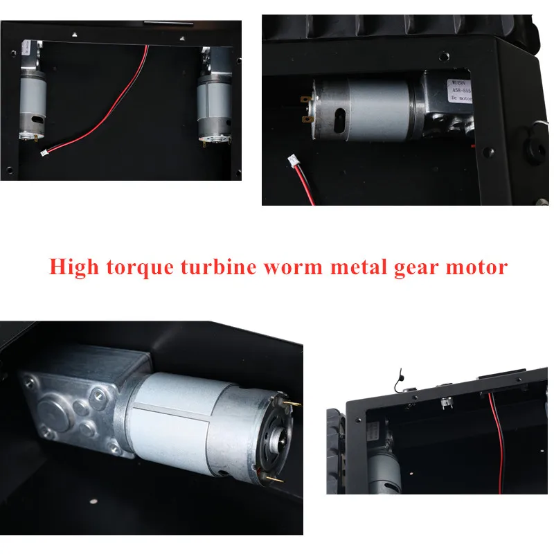 Cao Su Theo Dõi Giảm Chấn Thép Không Gỉ Tải Trọng Lớn Khung Gầm Xe Tăng Chống Sốc-Hút Lớn RC Dây Chuyền Robot Thông Minh Cho Arduino DIY lắp Ráp