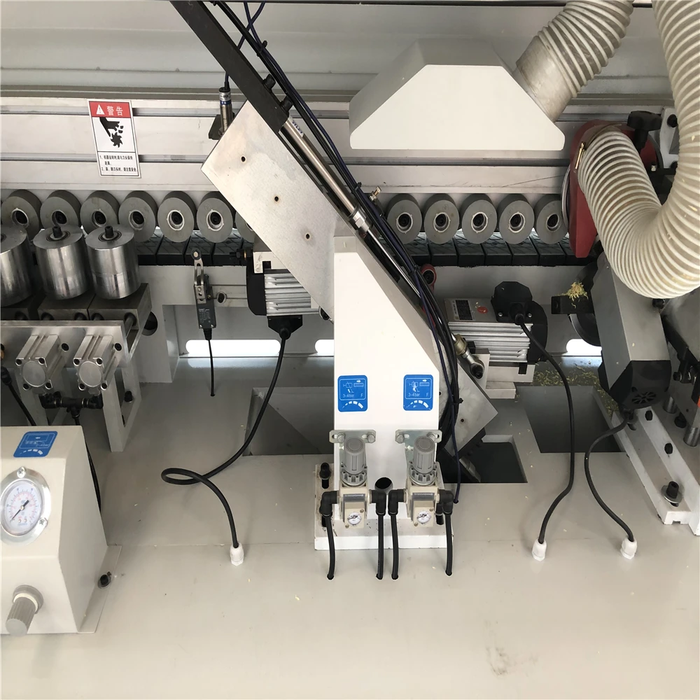 HF370A Small business portable woodworking machine acrylic straight cabinet automatic edge banding machine wood edge bander