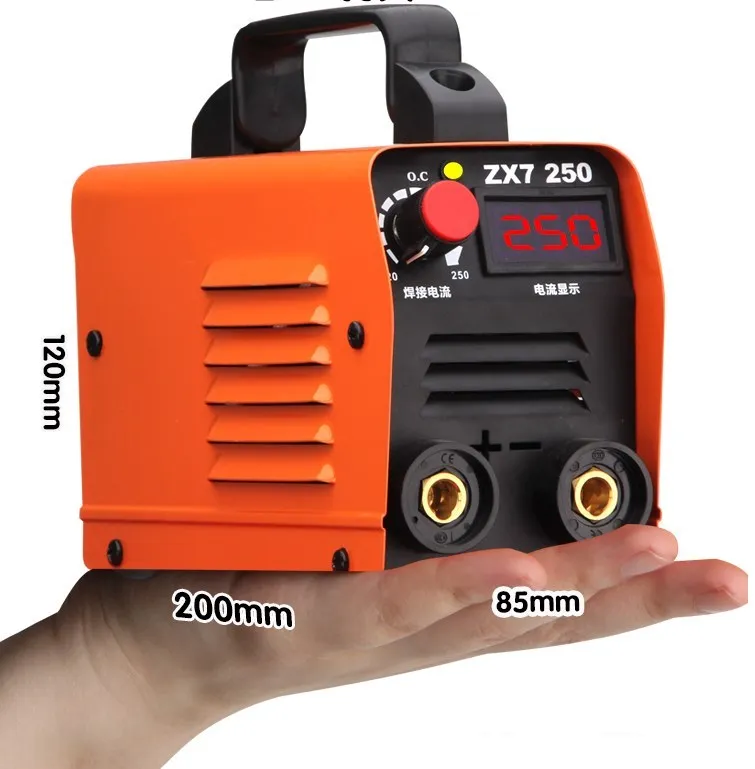 ZX7-250 serie DC inverter di saldatura AD ARCO macchina per uso domestico 220V tutto il rame mini portatile di piccole dimensioni, adatto per la famiglia i principianti, lig