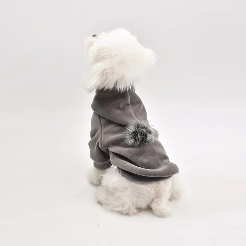 Pet Clothes Dog Cat Winter Warm Hoodies  S-XXL Pet Jacket Coat Puppy Chihuahua Clothing For Small Medium Dogs Cats Pet Outfit