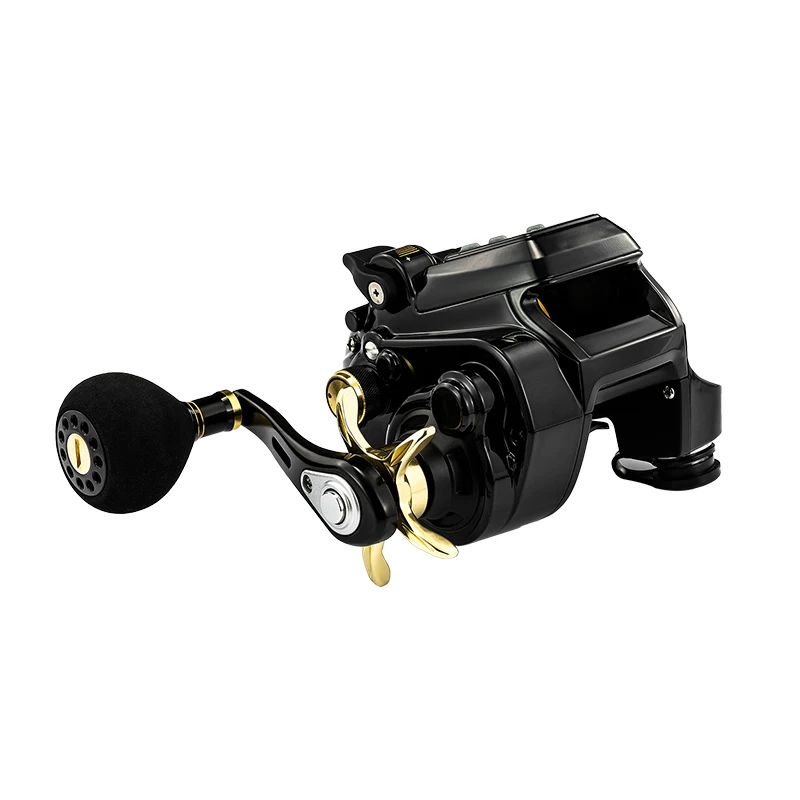 TAKEDO-ECOODA EZH Electric Fishing Reel, Saltwater, 12V DC, 15-22kg Drag Power Sea 5000 or 3000