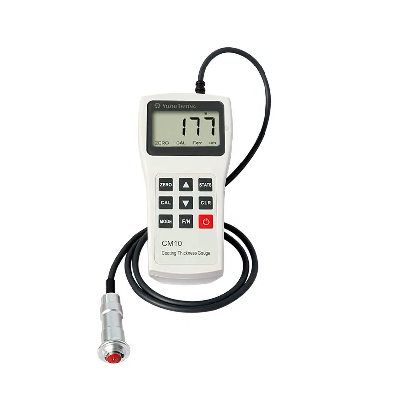 

Digital CM10F Coating Thickness Gauge Mete ange 0-3000um Measuring Principle Magnetic Coating Thickness Gauge Mete LED Backlight