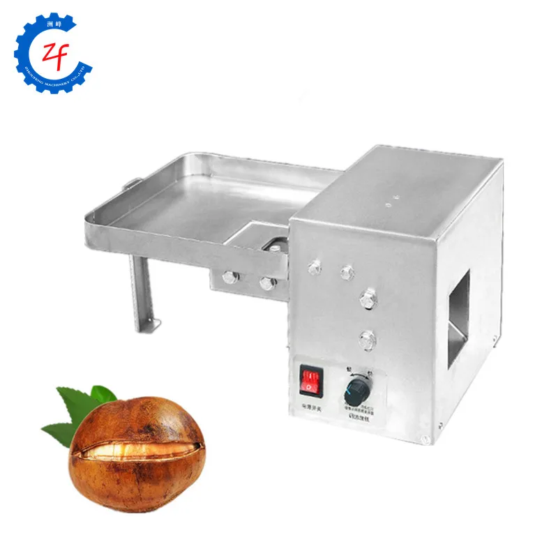 Chestnut nut shell opening machine hazelnut shell splitting machine chinese chestnut cracking machine
