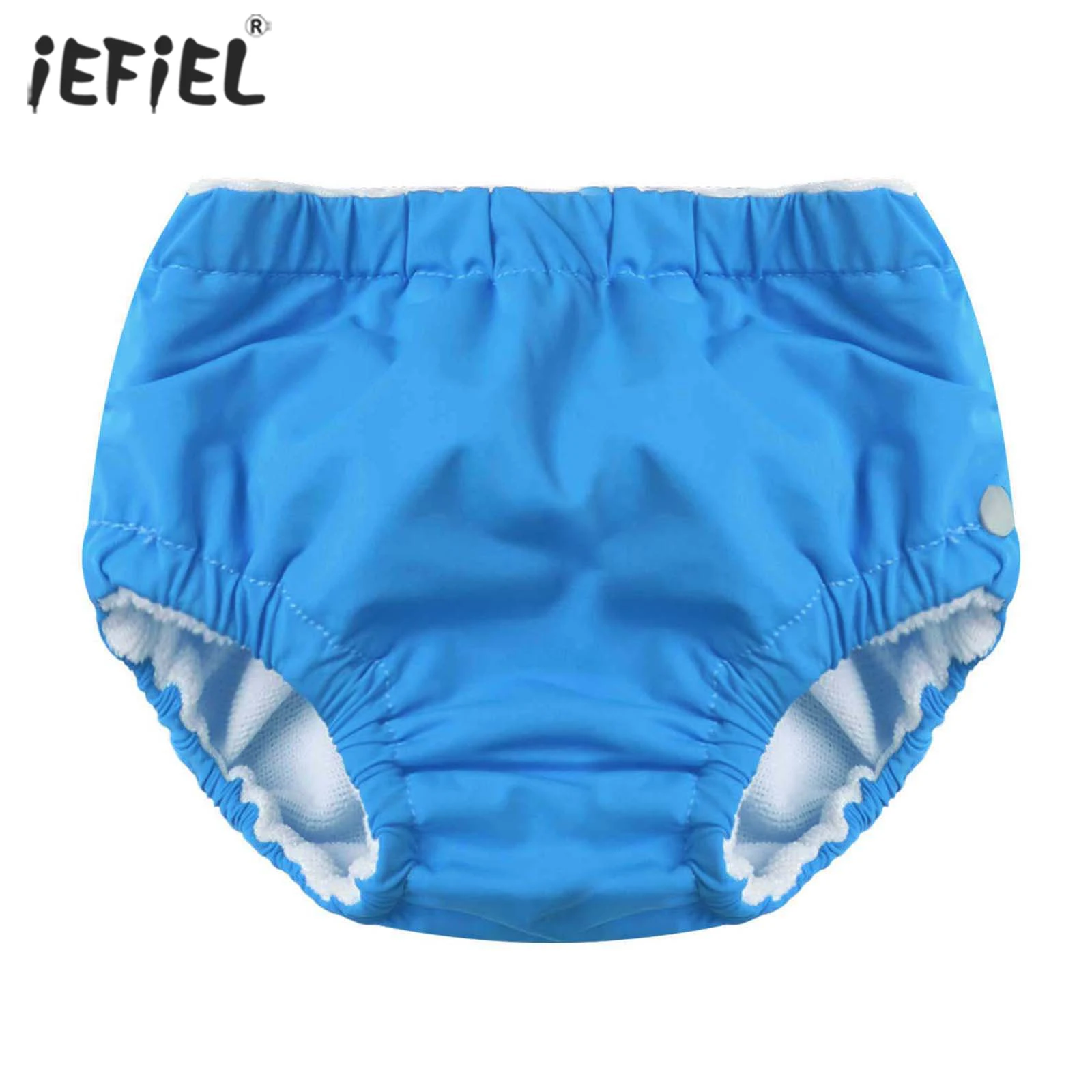 

Baby Boys Girls Swim Nappy Diaper Cover Diaper Waterproof Washable Reusable Panties Nappies Swimming Pool Trunks For Boy Girls