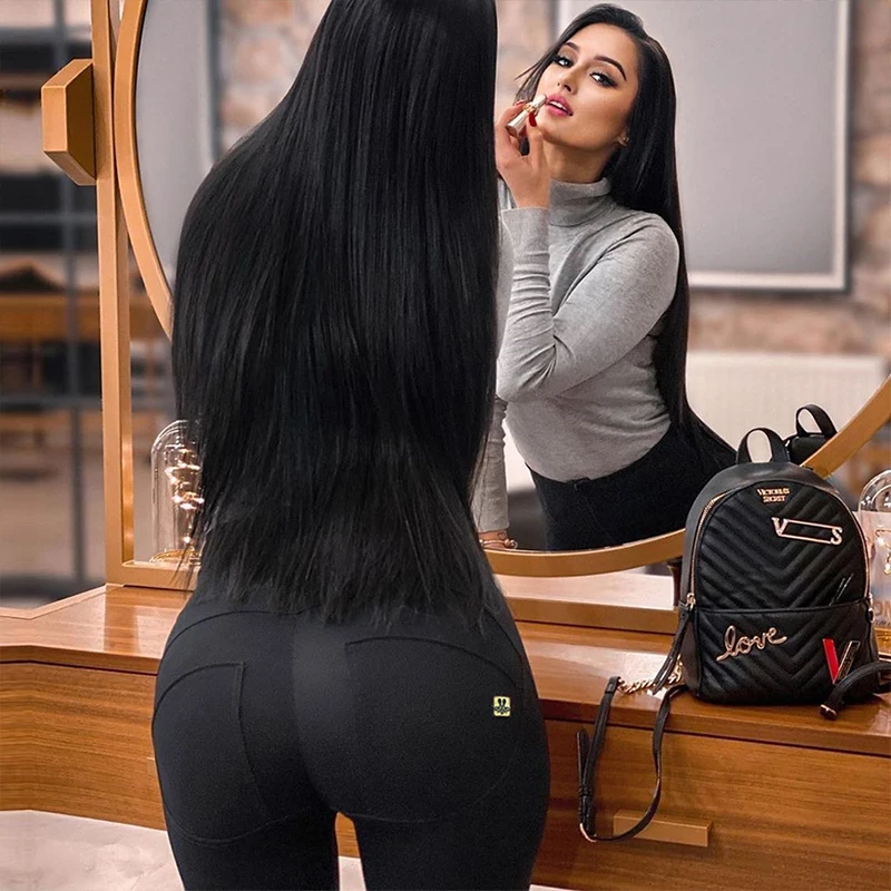 Skin Tight Legging Slimming Workout Warm Lined Winter Leggings Fitness Jeggings Sexy Hips Push Up