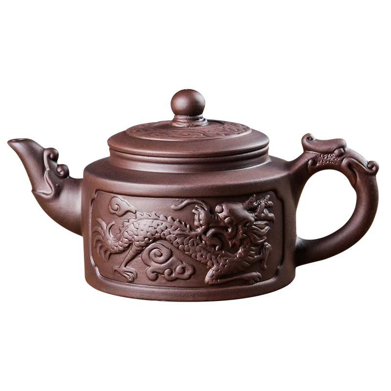 

Yixing-Large Purple Clay Pot, Kungfu Teapot, Household Handmade Filter, Red Clay Pot, Tea Set