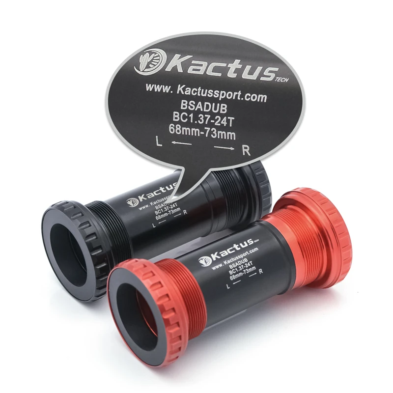 KACTUS BSA DUB Bike CERAMIC Bearing Bottom Bracket 68MM-73MM for SRAM DUB Cranksets Spare MTB Road Bicycle Bottom Brackets Parts