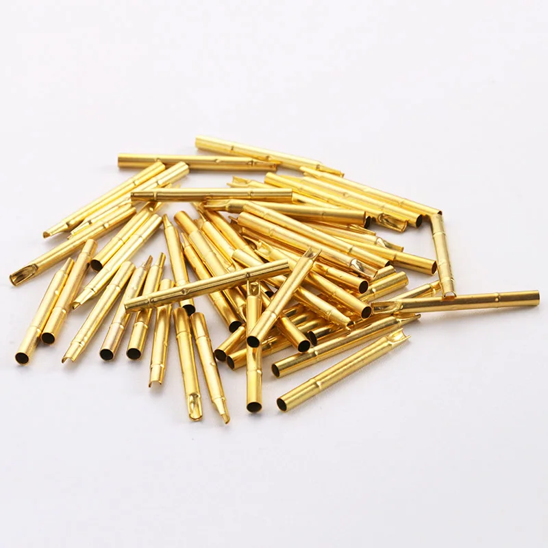 100pcs/pack R156-4S Test Needle Sleeve 2.67mm Welding Wire Sleeve ICT Special Probe Sleeve