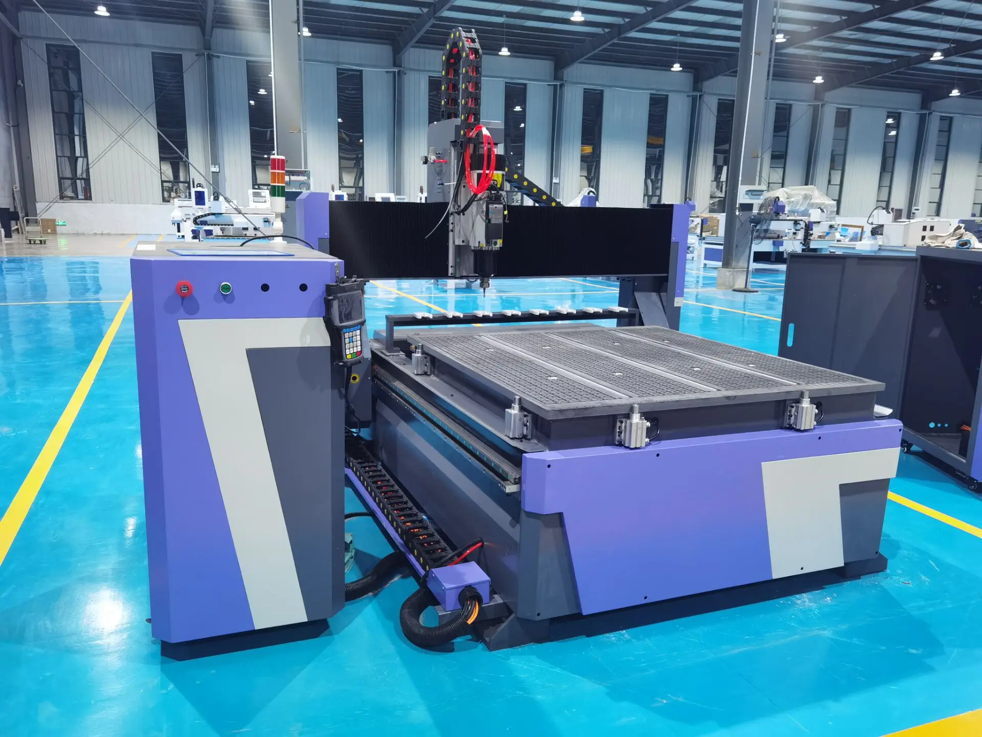 Enrutador CNC con bomba de succión de mesa al vacío para publicidad, enrutador CNC de 4x4 pies, 1220x1220x150mm, 1212, 1313