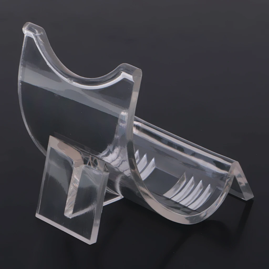 30pcs Lighter Display Stand Transparency Acrylic Easel Holder Rack for Lighter - 5X5X4CM