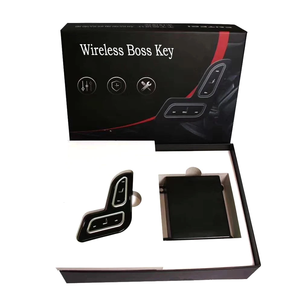 Wireless Front Driver Passenger Side Seat Boss key Button Adjustment Switch For AUDI