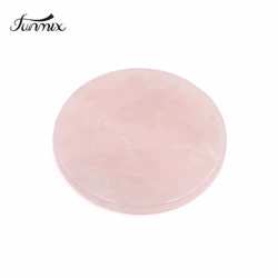 Pink eyelash Extension Jade Stone Glue Lashes Adhesive Pallet Fake Eye Lash Extension Glue Pallet Pad Stand Holder