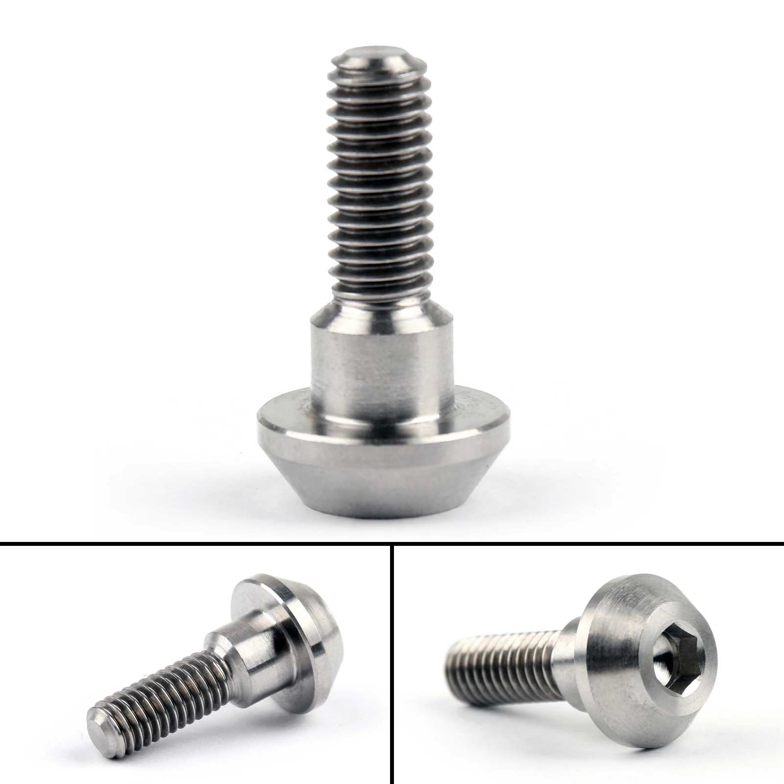 Topteng M6 x 20mm Titanium/Ti Disc Brake Rotor Bolts For Suzuki GSXR Yamaha R1 R6 YZF Motorcycle Accessories