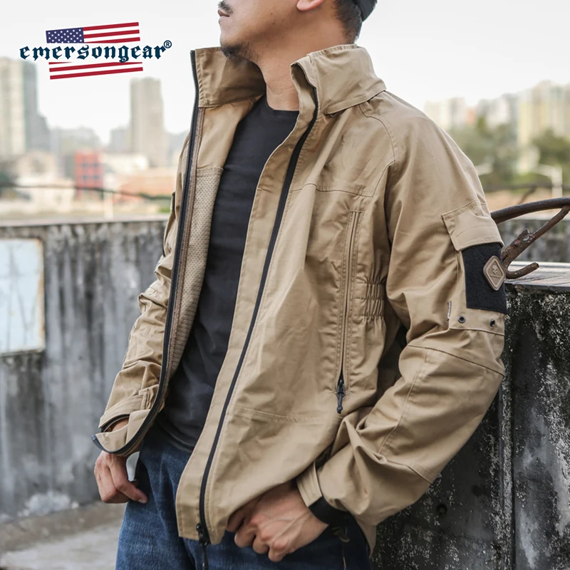 Chaqueta combate Emersongear PCU – Cortavientos protección exterior - imagen 4