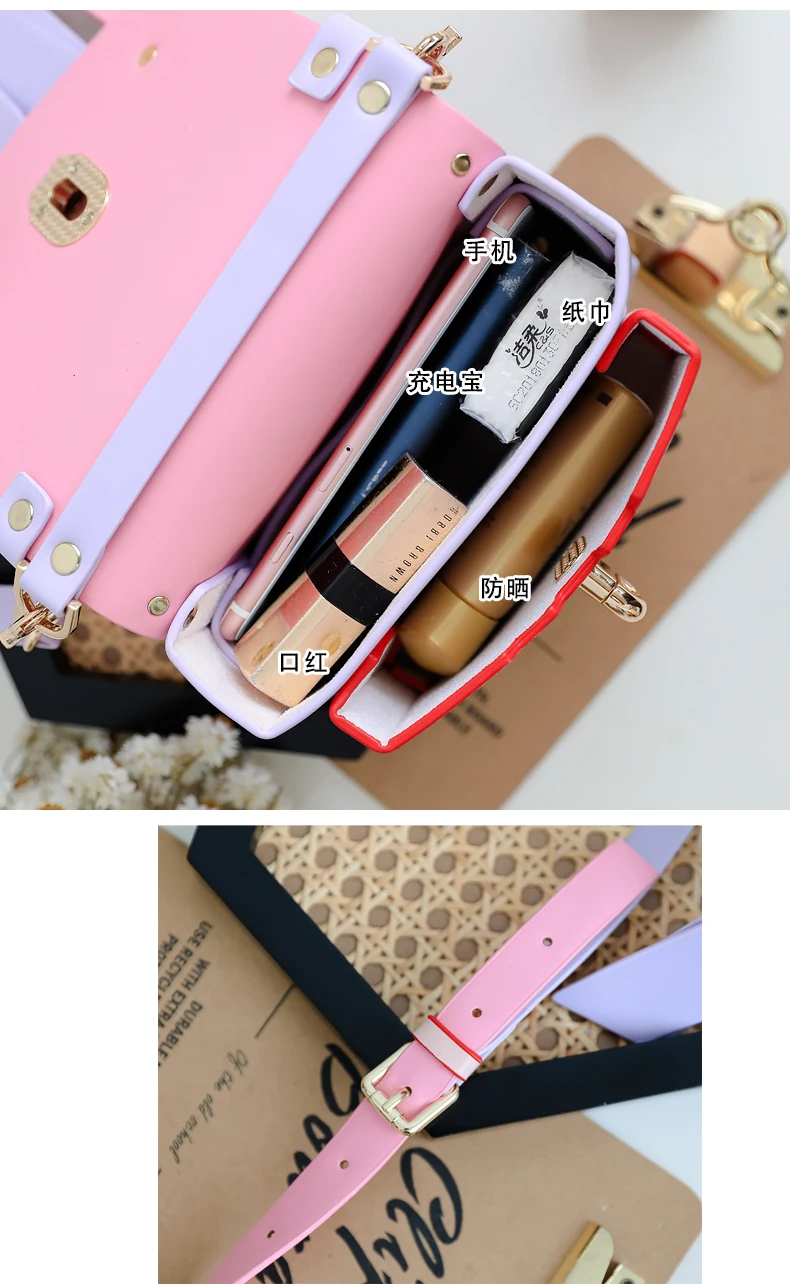 Kawaii Pink Bow Purses and Handbags for Women Fashion Designer Shoulder Bag Female Crossbody Bag Totes Cute Ladies Leather Bag