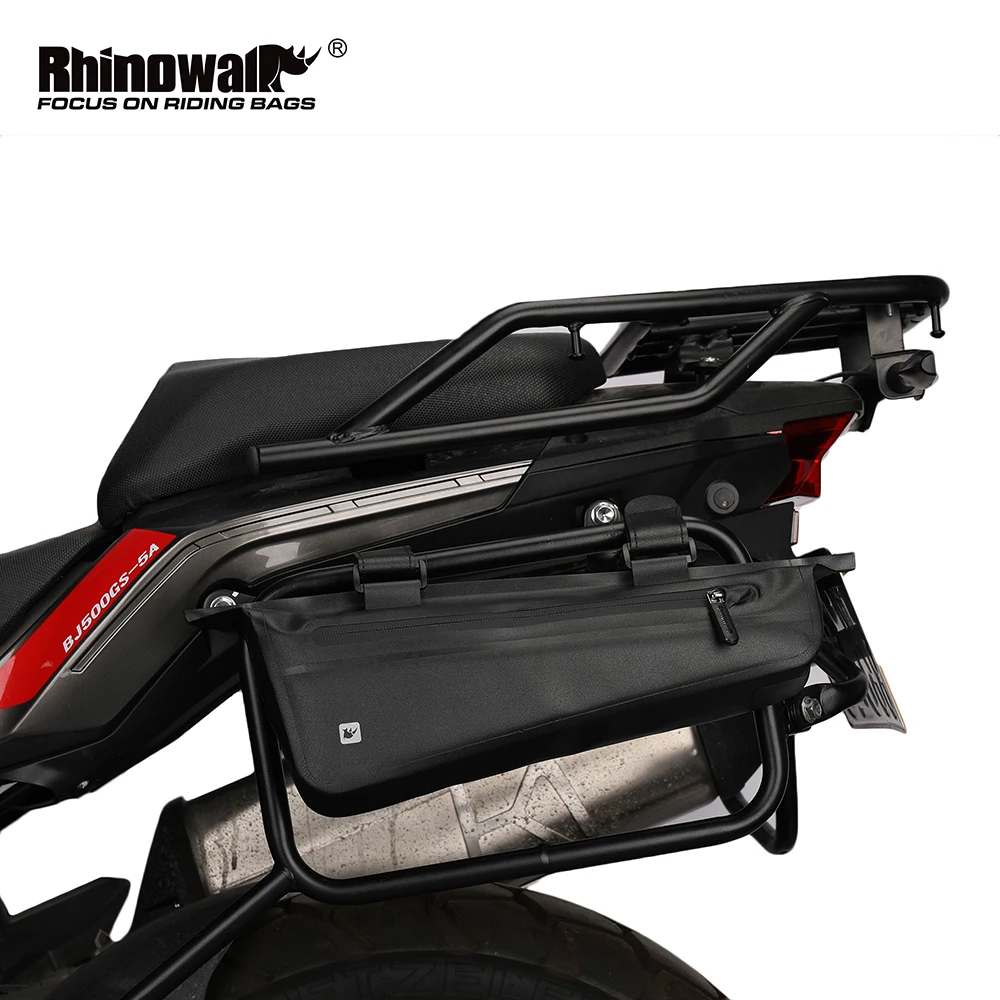 Rhinowalk Motorcycle Bag Waterproof Travel Bag Moto Side Bag Saddle Bag Multi-Function Travel Riding Bike Triangle Bag